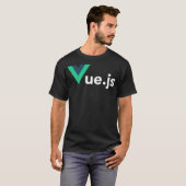 T-shirt VueJS Vuejs JavaScript Framework Premium _1 (Devant entier)