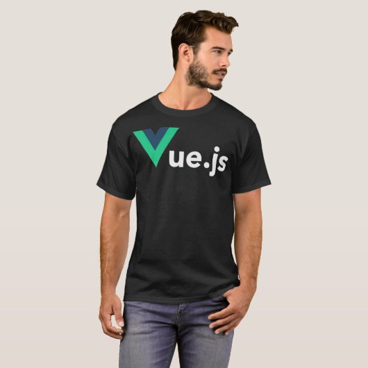 T-shirt VueJS Vuejs JavaScript Framework Premium _1 (Devant entier)
