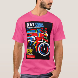 T-shirt Vuelta Ciclista Vintagebicycle Racing Publicité