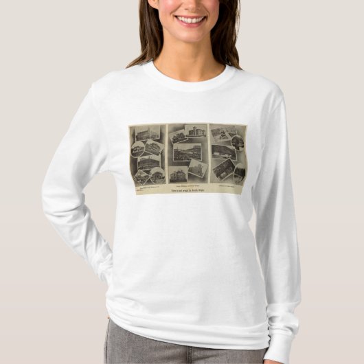 T-shirt Vues, La grande, Orégon (Devant)