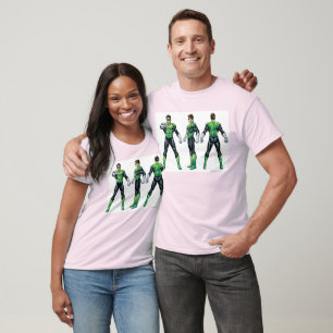 T-shirt Vues vertes de la lanterne trois