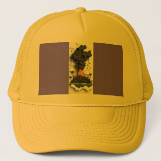 T-shirt vulkaan trucker pet