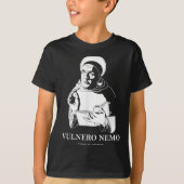 T-shirt Vulnero Nemo Catholique Saint Thomas d'Aquin Citat (Devant)