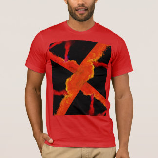 T-shirt vuur