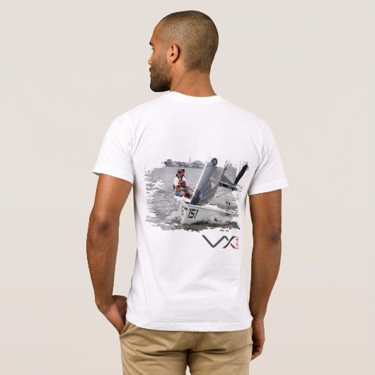 T-shirt VX One Sailboat (Dos entier)