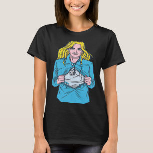 T-shirt VXL Infirmière sauveteurs de vie Infirmière pédiat