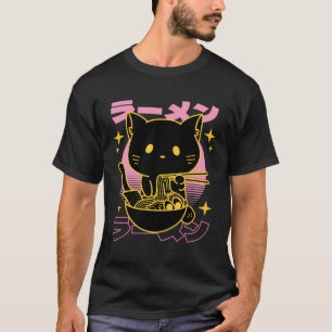 T-shirt Vxls Asiatiques Japonais Plats Nourriture Ramen no