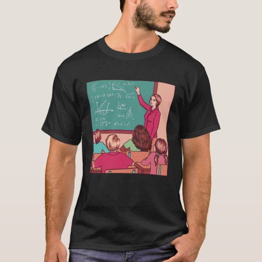 T-shirt VXLS Enseignant Enseignement à domicile Éducation (Devant)