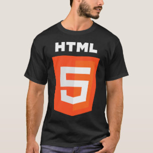 T-shirt W3 W3C de fonctionnaire de logo de HTML 5
