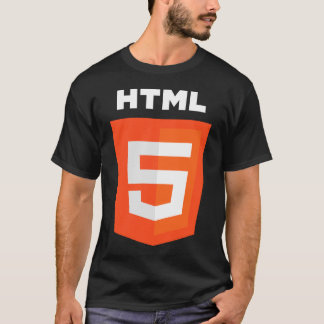 T-shirt W3 W3C de fonctionnaire de logo de HTML 5