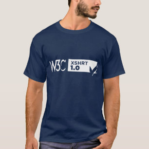 T-shirt W3C a validé la chemise
