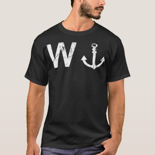T-shirt W Ancre Funny  (Devant)