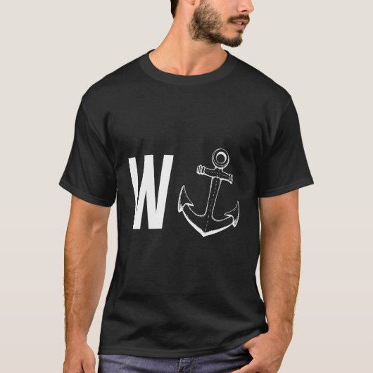 T-shirt W Ancre W'Anker (Devant)