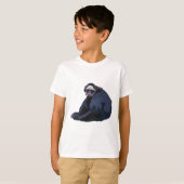 T-shirt W est pour le Singe araignée blanc (Devant entier)