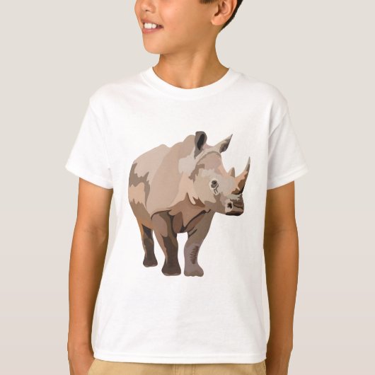 T-shirt W est pour White Rhino (Devant)
