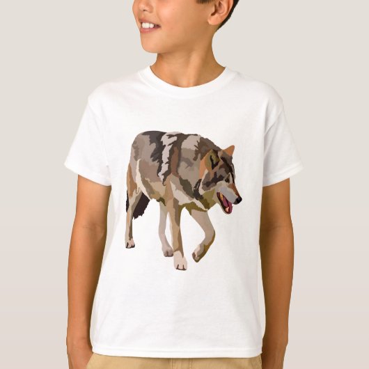 T-shirt W est pour Wolf (Devant)