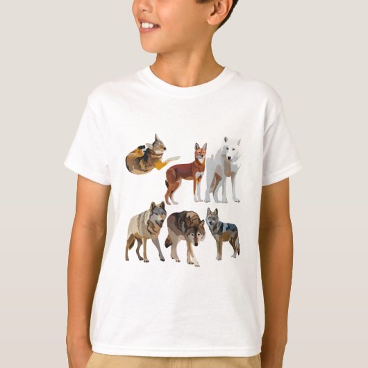 T-shirt W est pour Wolf (Devant)