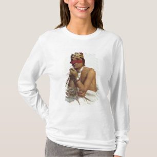 T-shirt Wa-Fin de support-Boesh-Kaa, un chef de Chippeway
