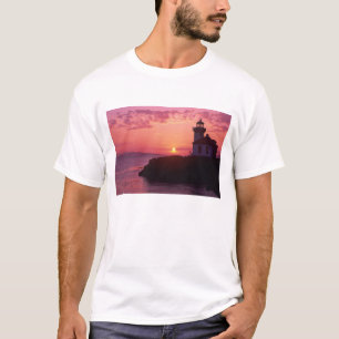 T-shirt WA, île San Juan, phare de Lime Kiln, 1919,