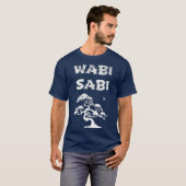 T-shirt Wabi Sabi avec Bonsai Tree (Devant entier)