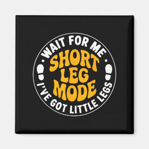 T-shirt Wacht Kleine Benen Kruisen Kort Magneet