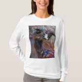 T-shirt Wackadoodle Ostrich Personalized Back  (Devant)