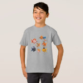 T-shirt Wacky Goldfish Tugboat (Devant entier)