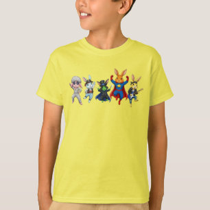 T-shirt Wacky Rabbits Cartoon Bling