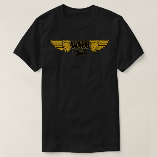 T-shirt Waco biplane (Design devant)