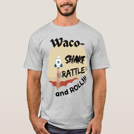 T-shirt Waco- Shake Rattle et Roll Light Hommes (Devant)