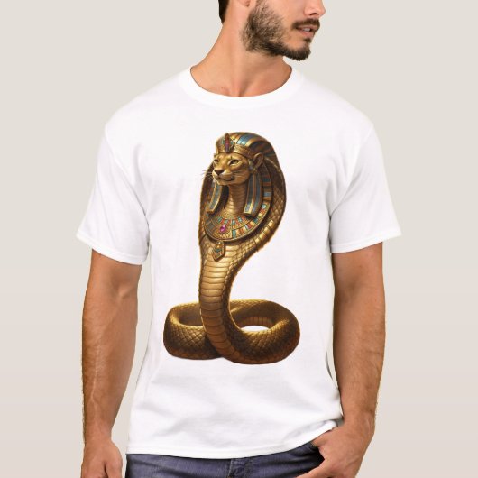 T-shirt Wadjet – Egyptian Cobra Goddess (Devant)