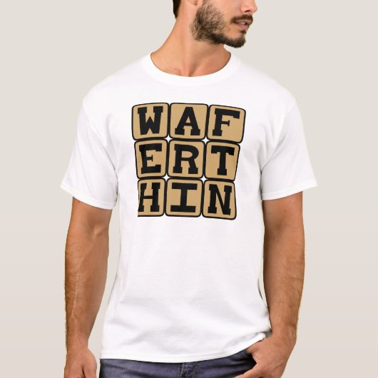 T-shirt Wafer Thin, Mince Morsel (Devant)