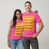T-shirt Waffle Halloween Lazy Party Waffle - art (Unisexe)