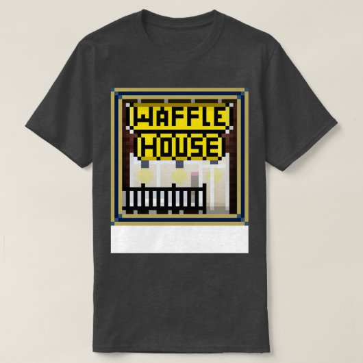 T-shirt Waffle House GEORGIA TECH BORDER TS (Design devant)
