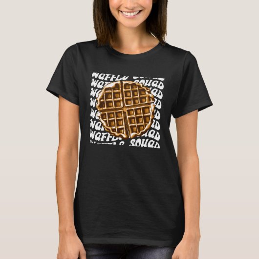 T-shirt Waffle Squad Hobby Chef Waffle Gourmet (Devant)