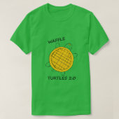 T-shirt Waffle Turtles (Design devant)