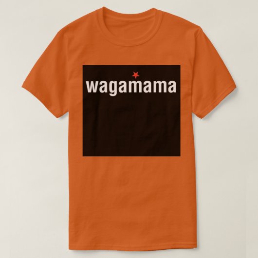 T-shirt wagamama essentiel  (Design devant)