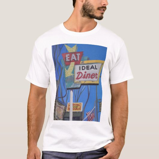 T-SHIRT WAGON-RESTAURANT IDÉAL (Devant)