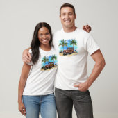 T-shirt Wagon Woody Beach (Unisexe)