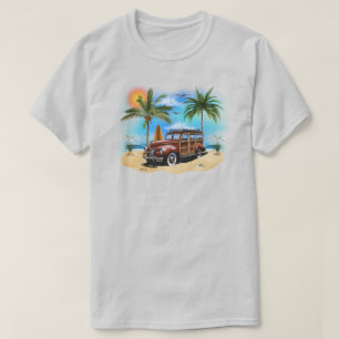 T-shirt Wagon Woody Beach