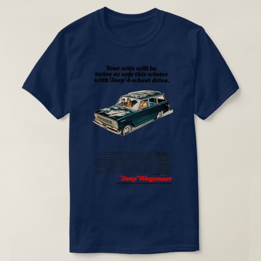 T-shirt WAGONEER 4x4  (Design devant)