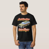 T-shirt Wagons de la station Real Men Drive (Devant entier)