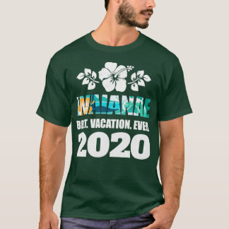T-shirt Waianae Meilleur Vacances Ever 2020 Cadeau Souveni