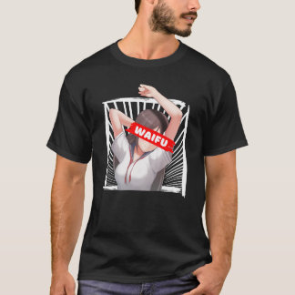 T-shirt Waifu Anime Girl Wibu