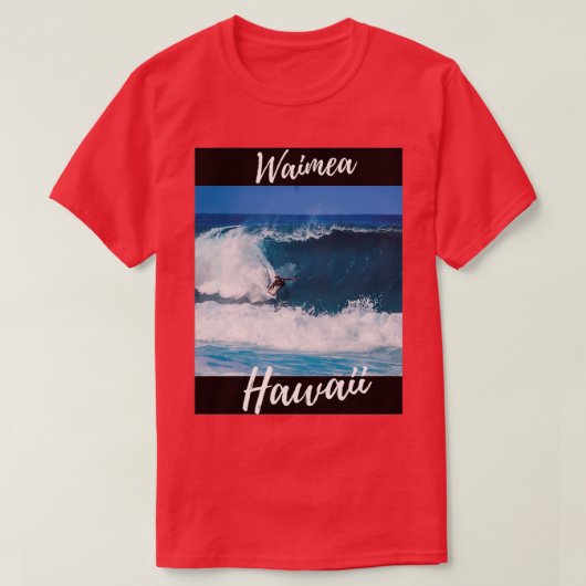 T-shirt Waimea Hawaii (Design devant)