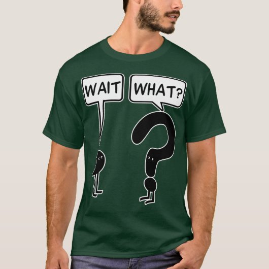 T-shirt Wait gift family (Devant)