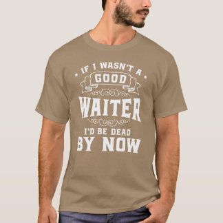 T-shirt Waiter Food Party boy
