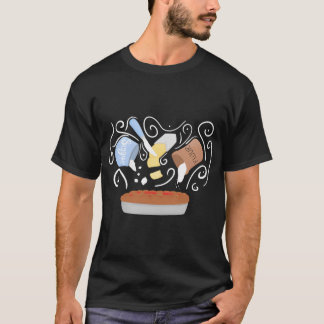 T-shirt Waitress The Musical : Sucre Beurre Farine