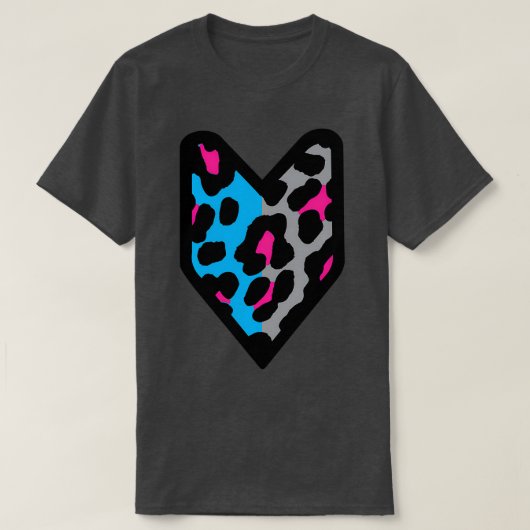 T-shirt Wakaba Duo Leopard (Design devant)