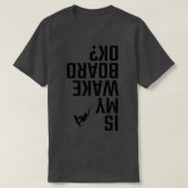T-shirt wakeboard 4 (Design devant)